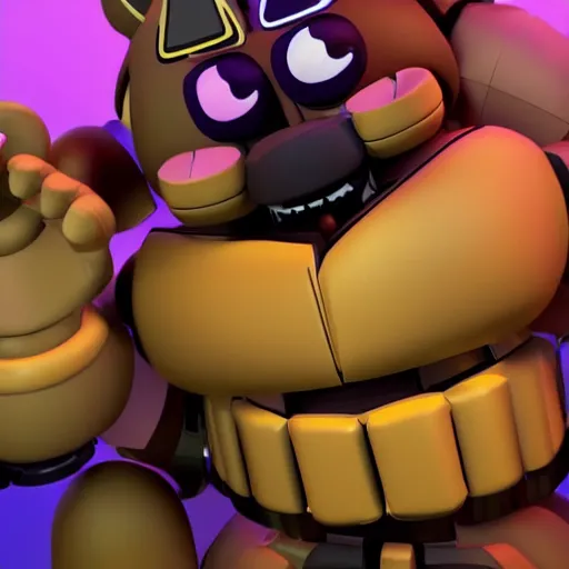 Image similar to Kenan Thompson as a Five Nights at Freddy's animatronic, high quality, unreal engine 5 render, high quality render, octane render, photo realistic, ultra detail, cinematic lighting, realistic