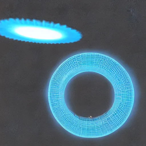 Prompt: hi-tech circular buzzsaw, 3D promotional render. very detailed, volumetric lighting
