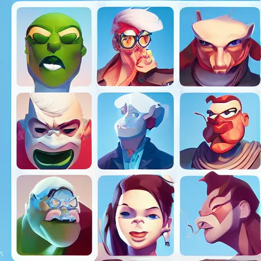 Image similar to face icon stylized minimalist toxic crusaders, loftis, cory behance hd by jesper ejsing, by rhads, makoto shinkai and lois van baarle, ilya kuvshinov, rossdraws global illumination