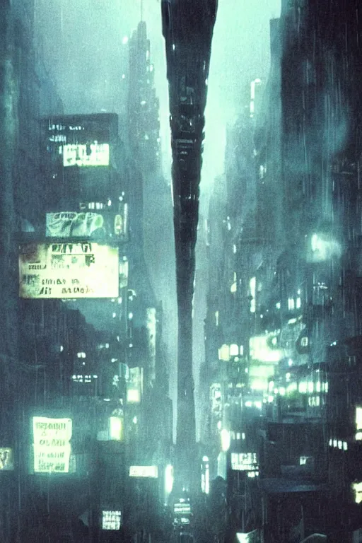 Prompt: san francisco in blade runner