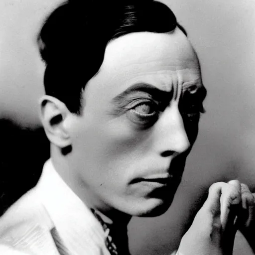 Prompt: buster keaton