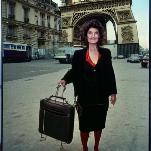 Prompt: photo of suzanne spaak ( 3 5 ) in paris, kodachrome