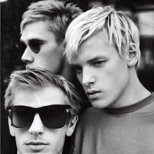 Image similar to blonde men photographed by larry clark