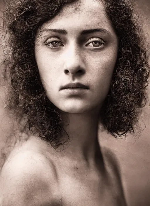 Prompt: 1 9 0 0 s, close up portrait of black eye beauty girl, depth of field, zeiss lens, detailed, symmetrical, centered, fashion photo shoot, by annie leibovitz and steve mccurry, david lazar, jimmy nelsson, breathtaking, 8 k resolution, extremely detailed, beautiful shot, artistic, hyperrealistic, beautiful face, octane render