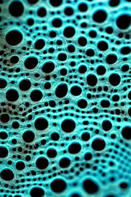 Prompt: high quality close-up photo translucent biomechanic worms! gorgeous black dots highly detailed hannah yata elson peter cinematic turquoise lighting high quality low angle hd 8k sharp shallow depth of field