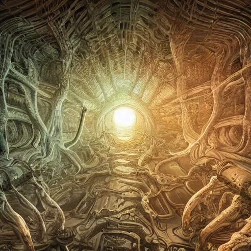 Prompt: ultra realistic illustration of immortal neuron, alien room, massive, intricate, scifi, unique landscape, highly detailed, singularity, cybernetic, thought provoking, masterpiece, digital painting, artstation, concept art, smooth, sharp focus, highly detailed, art by roberto digiglio and furio tedeschi and filippo ubertino
