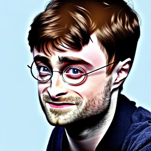 Image similar to daniel radcliffe's face is the seed of an avocado, detailed, hyperrealist, surrealist, 8 k