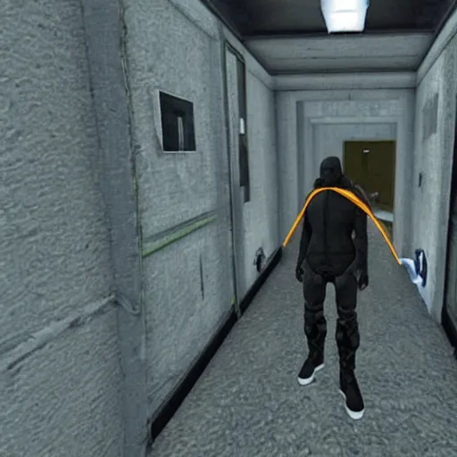 Image similar to kanye west in half life 1