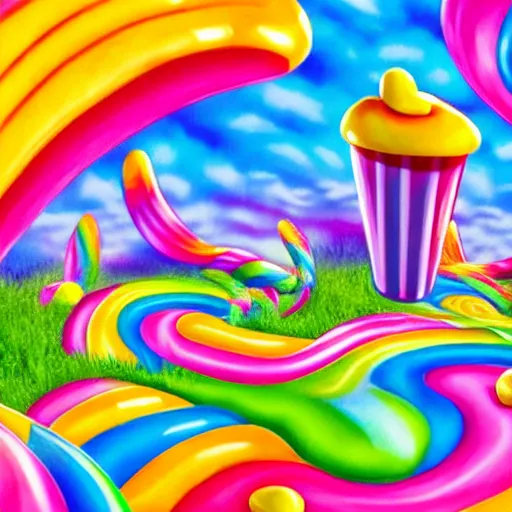 Image similar to Photo of sweet dreams, mystery, fantasy, candyland, realistic, 16k