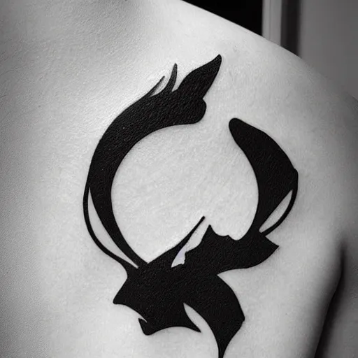 Image similar to minimalistic tattoo design