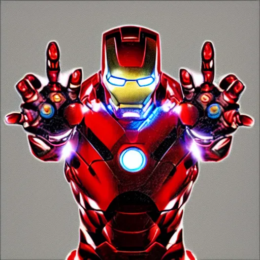 Prompt: lofi version of Ironman