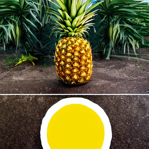 Prompt: pineapple dimension