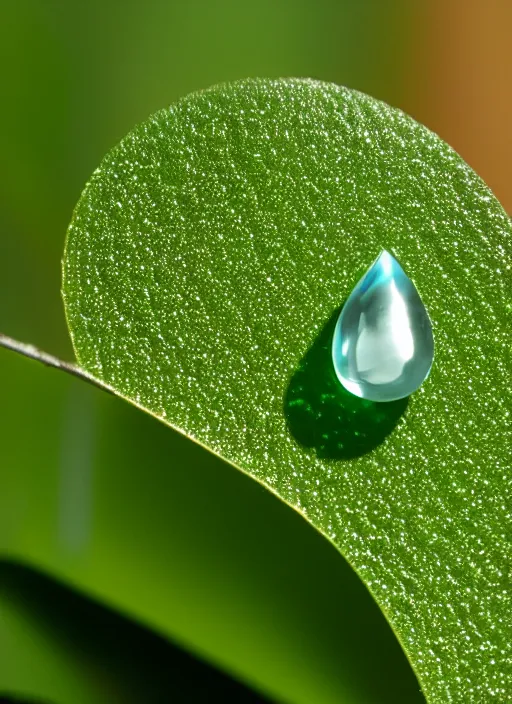 Prompt: portrait of a stunningly beautiful water drop, pixel perfect