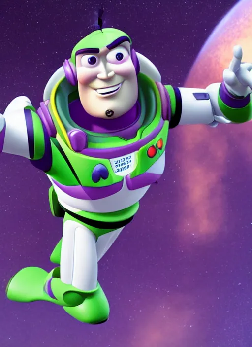 Prompt: film still of tom selleck as buzz lightyear, 4 k