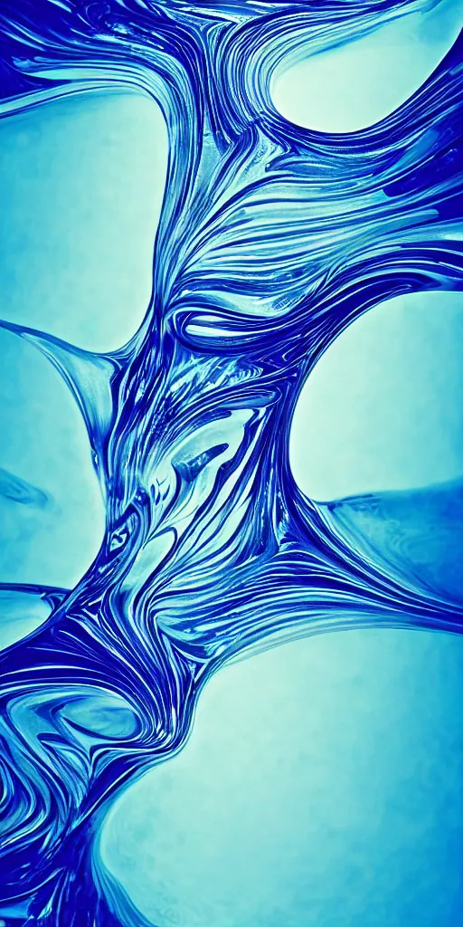 Image similar to abstract art, art nouveau, op art, detailed, hyper realistic, compelling, strange, macroscopic ink in water photography