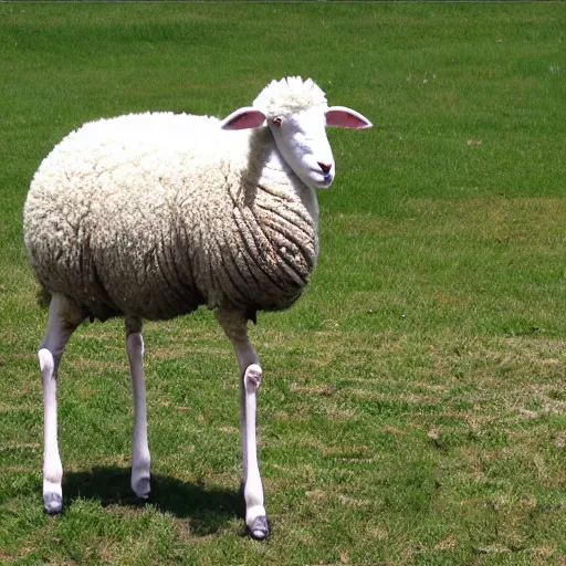 Image similar to stilt walking sheep