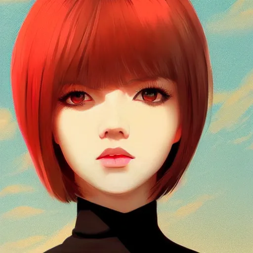 Prompt: Art made by Ilya Kuvshinov