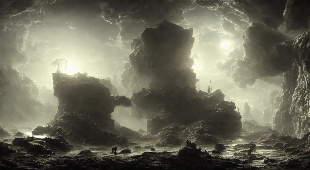 Prompt: curiosity on europa. andreas achenbach, artgerm, mikko lagerstedt, zack snyder, tokujin yoshioka