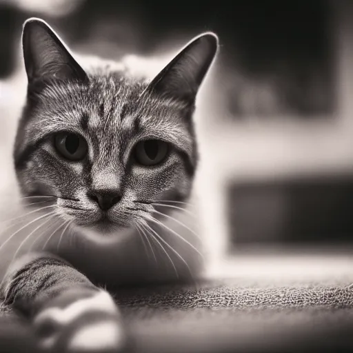 Prompt: cat,photography