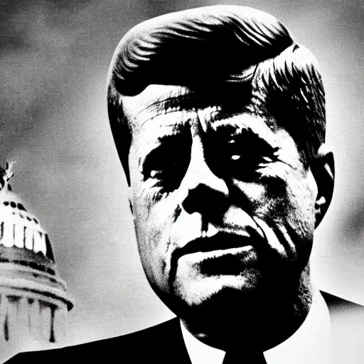 Image similar to robotic jfk