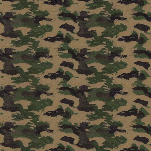 Prompt: military camouflage in a vorinoi pattern