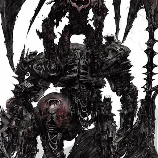 Image similar to doom, undead, tsutomu nihei art