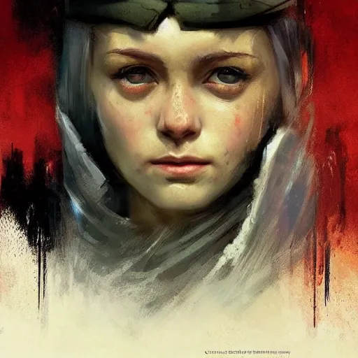 Image similar to tragedy of donbas, colourised, face portrait, epic, tragedy, dramatic, military art, fantasy, dieselpunk, hd shot, digital portrait, beautiful, artstation, comic style, by artgerm, guy denning, jakub rozalski, magali villeneuve and charlie bowater