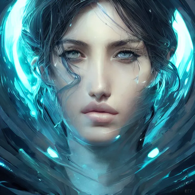 Image similar to illustration of a woman her eyes are focused, hypnotized, by artgerm and wlop and greg rutkowski, trance, hypnotic, digital art, extreme detail, realistic lighting, cinematic composition, concept art, sharp focus, colorful, photorealistic eyes, 8 k