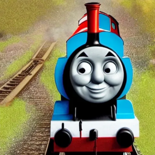 Image similar to Thomas the Tank Engine getting canceled on twitter