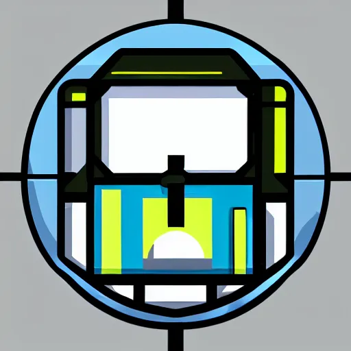 Prompt: app icon for a cyberpunk styled app