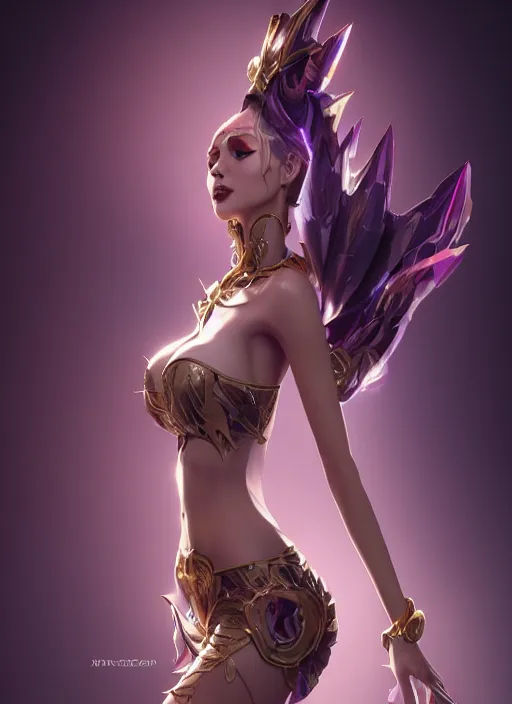 Image similar to leblanc, from league of legends, kebaya corse, au naturel, hyper detailed, digital art, trending in artstation, cinematic lighting, studio quality, smooth render, unreal engine 5 rendered, octane rendered, art style by klimt and nixeu and ian sprigger and wlop and krenz cushart