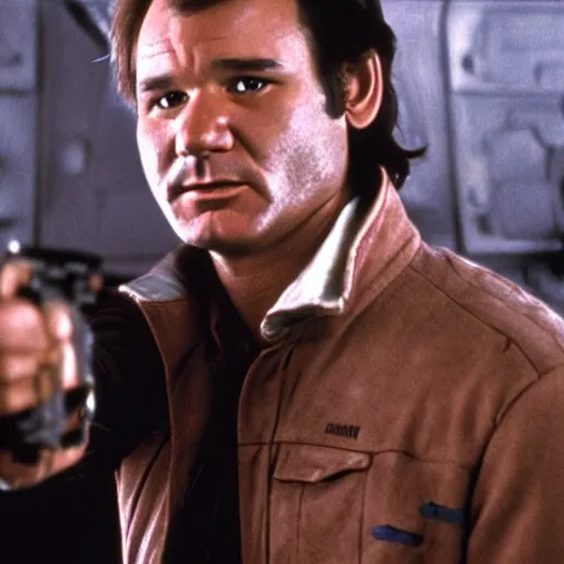 Image similar to bill murray as han solo