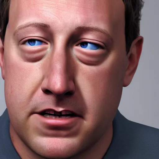 Prompt: mark zuckemberg crying, photorealistic, ultra detailed, 8 k