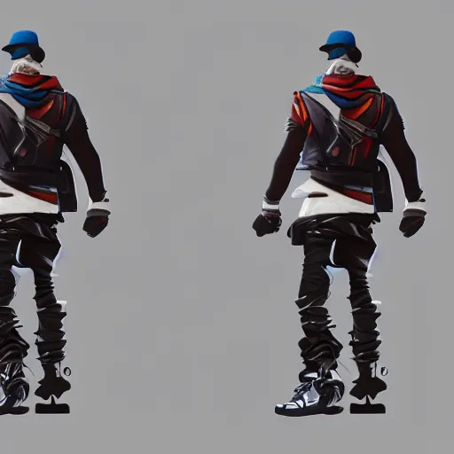 Image similar to drake fortnite skin, concept art, Trending on Artstation, hd, 4k