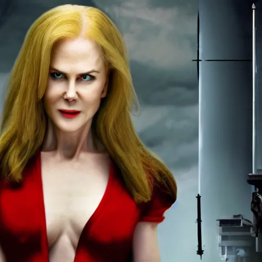 Image similar to Nicole Kidman in Command and Conquer Red Alert 3