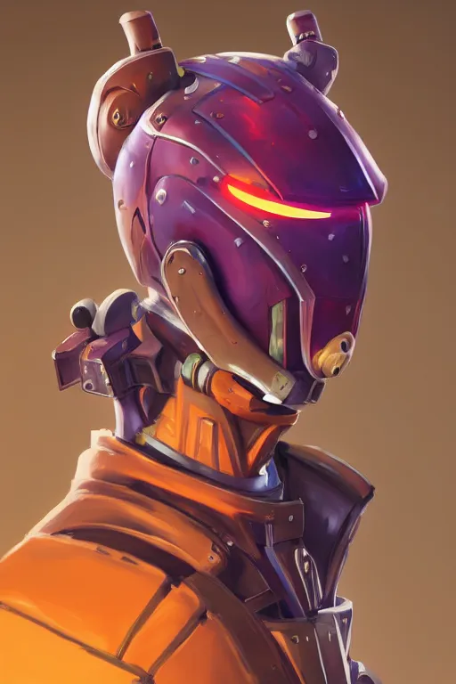 Image similar to epic mask helmet robot ninja portrait stylized as fornite style game design fanart by concept artist gervasio canda, behance hd by jesper ejsing, by rhads, makoto shinkai and lois van baarle, ilya kuvshinov, rossdraws global illumination radiating a glowing aura global illumination ray tracing hdr render in unreal engine 5