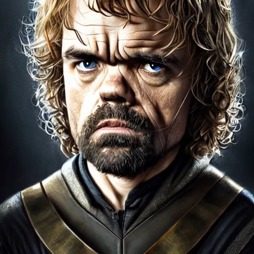 Prompt: peter dinklage as legolas, digital painting, extremely detailed, 4 k, intricate, brush strokes, mark arian, artgerm, bastien lecouffe - deharme