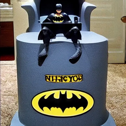 Image similar to batman's toilet