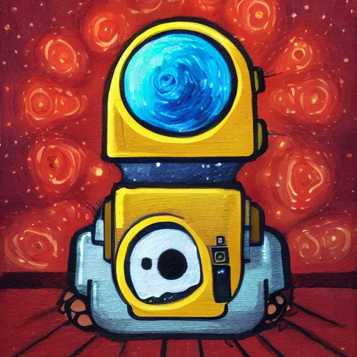 Image similar to A self portrait of DreamBotMothership