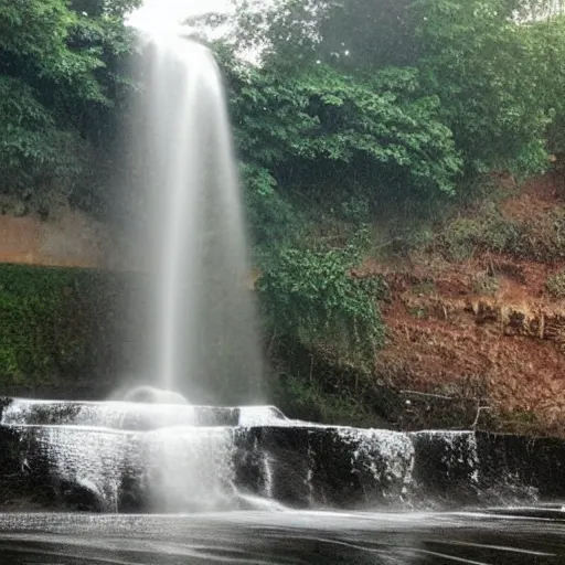 Image similar to water falling from the sky