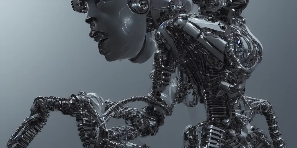 Mechanical Metal Heart Cyborg Robot Anatomical · Creative Fabrica