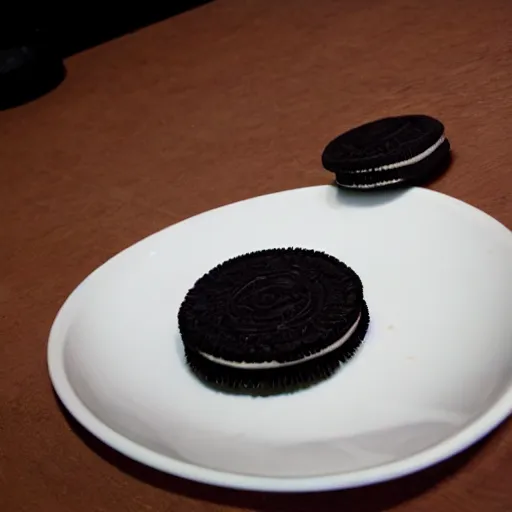 Image similar to Alinea dish Toreo - it's toro tuna that looks exactly like an oreo