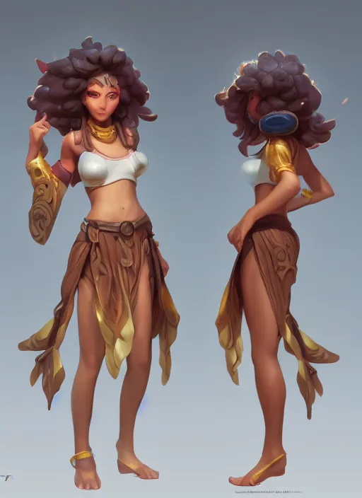 Image similar to taliyah, from league of legends, au naturel, pawg, naturlig naken, hyper detailed, digital art, trending in artstation, cinematic lighting, studio quality smooth render, unreal engine 5 rendered, octane rendered, art style by klimt and nixeu and ian sprigger and wlop and krenz cushart