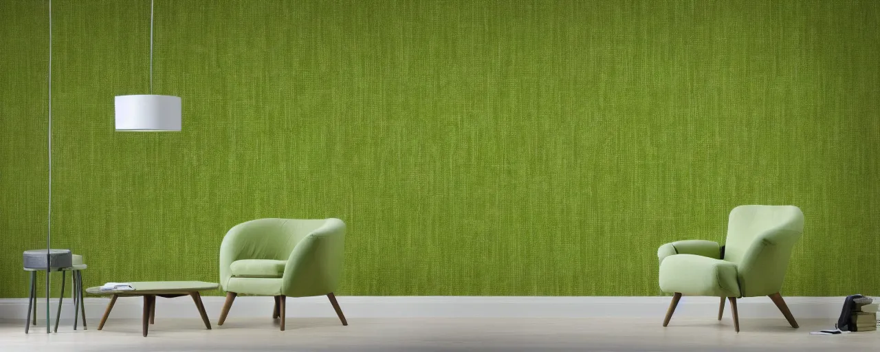 Image similar to an organic biomemetic wallpaper based on moss