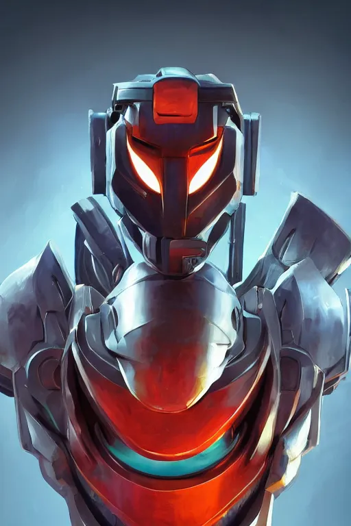 Image similar to epic mask helmet robot ninja portrait stylized as fornite style game design fanart by concept artist gervasio canda, behance hd by jesper ejsing, by rhads, makoto shinkai and lois van baarle, ilya kuvshinov, rossdraws global illumination radiating a glowing aura global illumination ray tracing hdr render in unreal engine 5