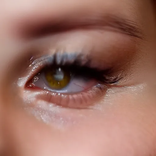 Image similar to closeup of emma watson's face, high quality, 8 k, photorealistic, beautiful, film