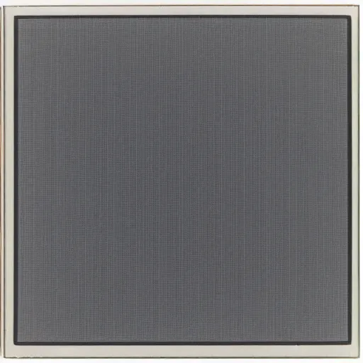 Image similar to filled square canvas of the black void by karl gerstner, solid color, full frame, 8 k scan