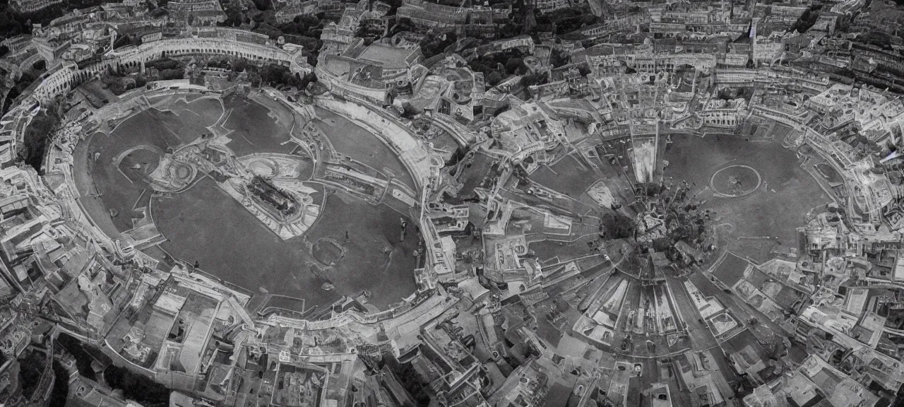 Prompt: Alien Ship landing in the Middle of the Vatican Square, Surprised Priests Watching this moment quietly, Very Restless and Dramatic Atmosphere, Realism, Detailed Journalistic Photography