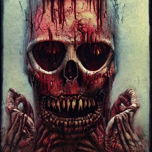 Image similar to acid rich colors, giger beksinski gammell horror king chaos, bleeding colors, big budget movie scene, horror reality, award winning photograph, cinematic lighting, realistic!, hyperrealism, realistic refine flavor, real polaroid picture