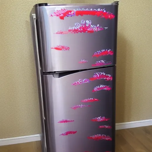 Image similar to reincarnated as a refrigerator